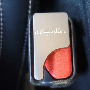 Car Safety Buckle Extenders, Pack of 2, Aluminum with Carbon Fiber Finish, Hush